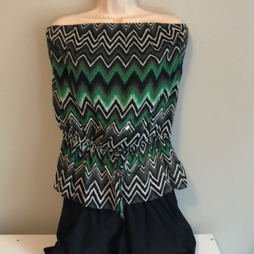 Banana Republic Flouncy Sleeveless Tube Top